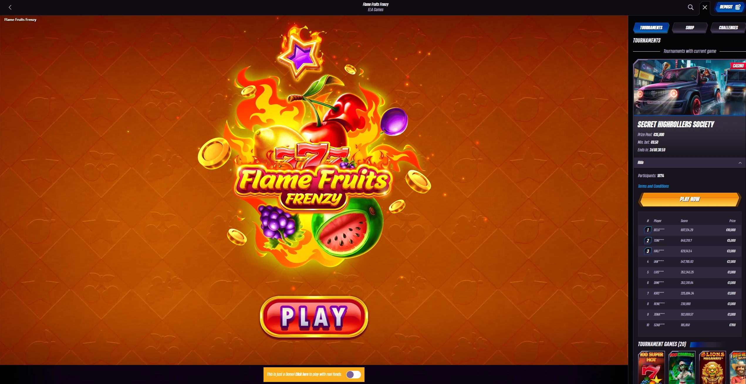 Slot Reels im Spin-Modus vor Sporthintergrund